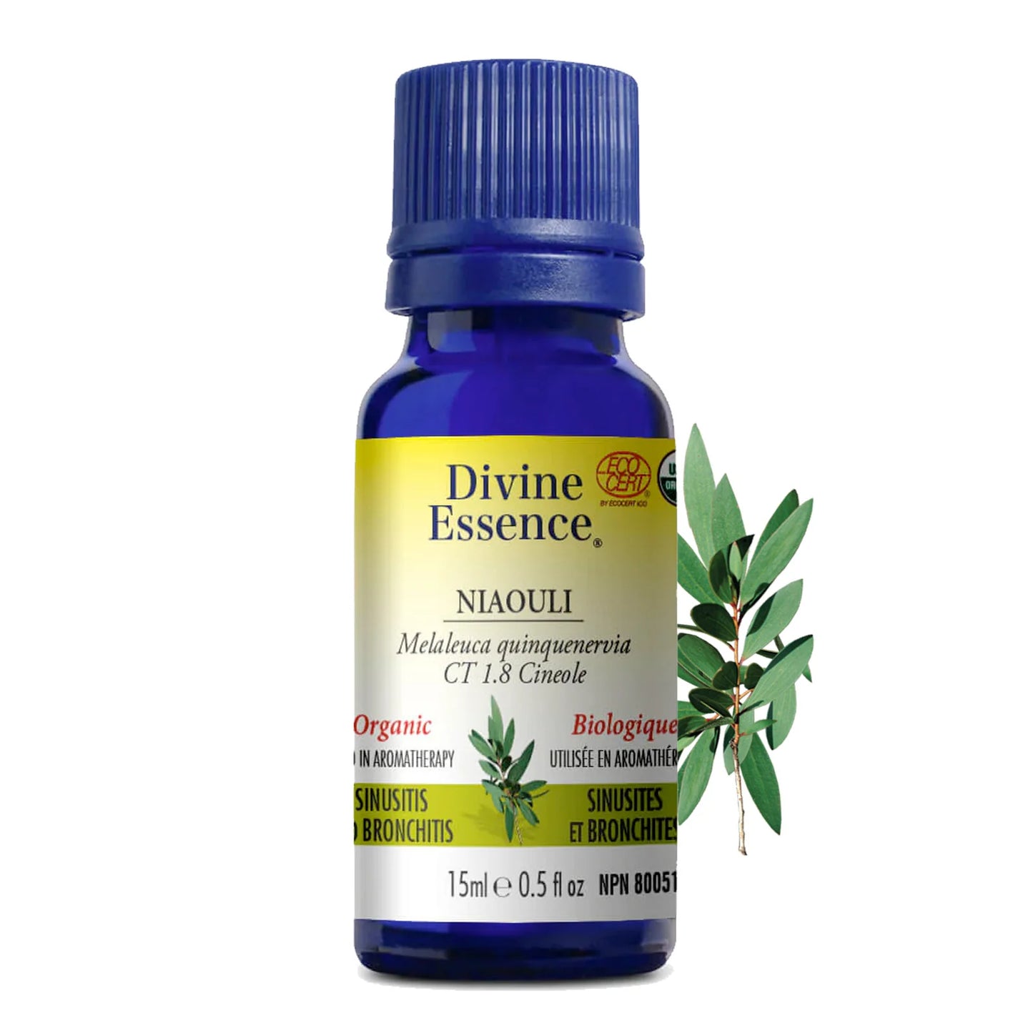 Niaouli (Cineol.) organic - 15 ml.
