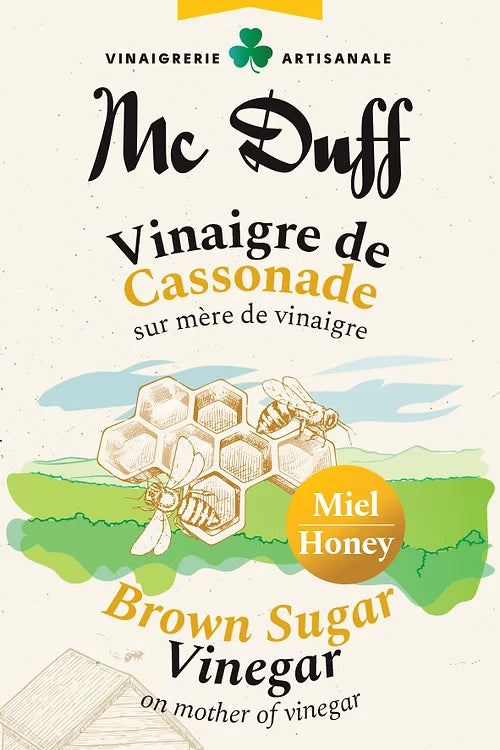 Honey vinegar, 250 ml.