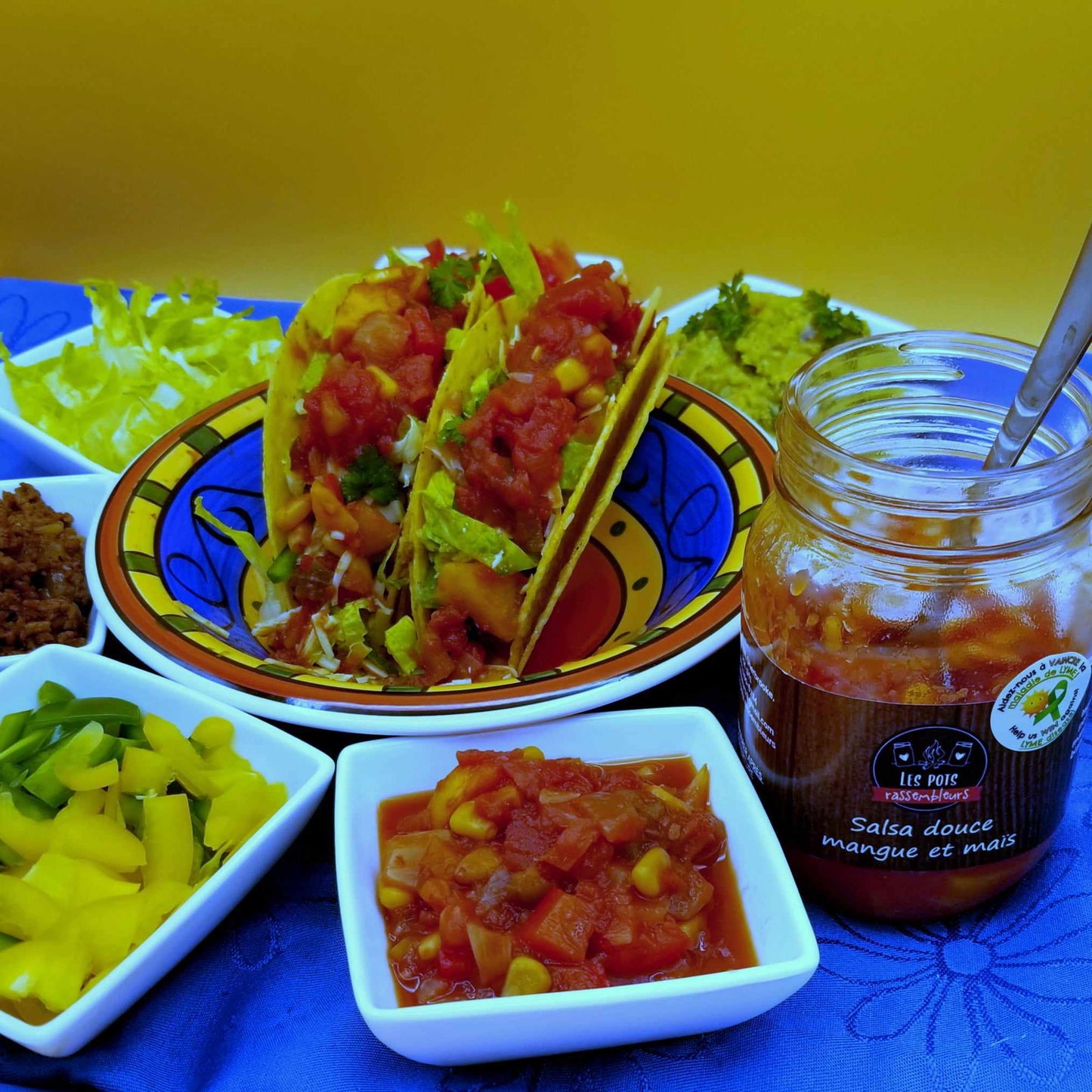 Mild salsa ''Mango &amp; Corn''